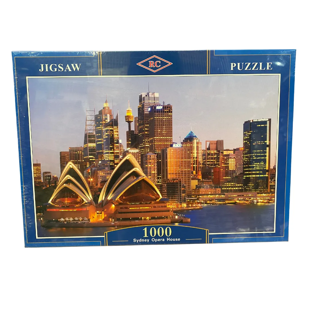 1000 Pieces Jigsaw Puzzles City Geography