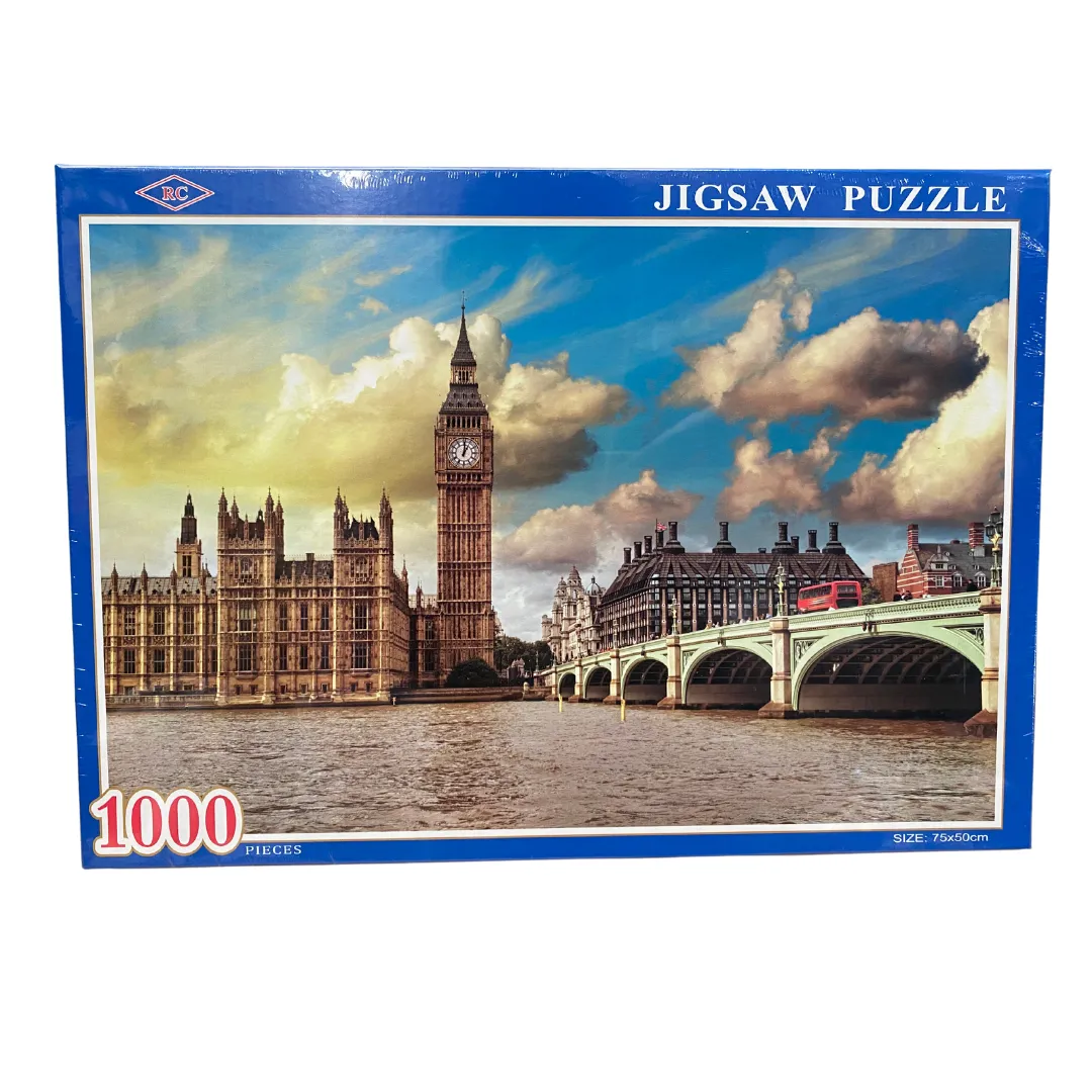 1000 Pieces Jigsaw Puzzles City Geography