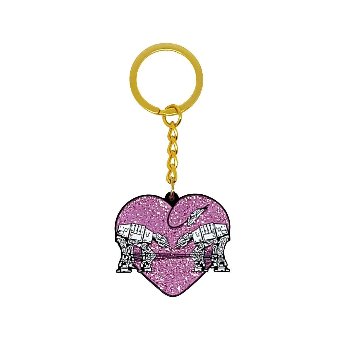 (30% Off) Keychain - Love AT-AT First Sight (Assorted Colors ) by Ugly Baby