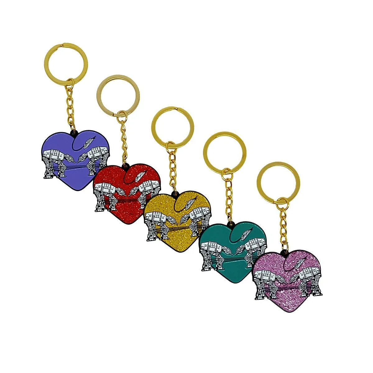 (30% Off) Keychain - Love AT-AT First Sight (Assorted Colors ) by Ugly Baby