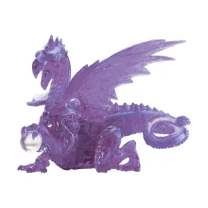 3D Crystal Puzzle - Dragon (Purple): 56 Pcs