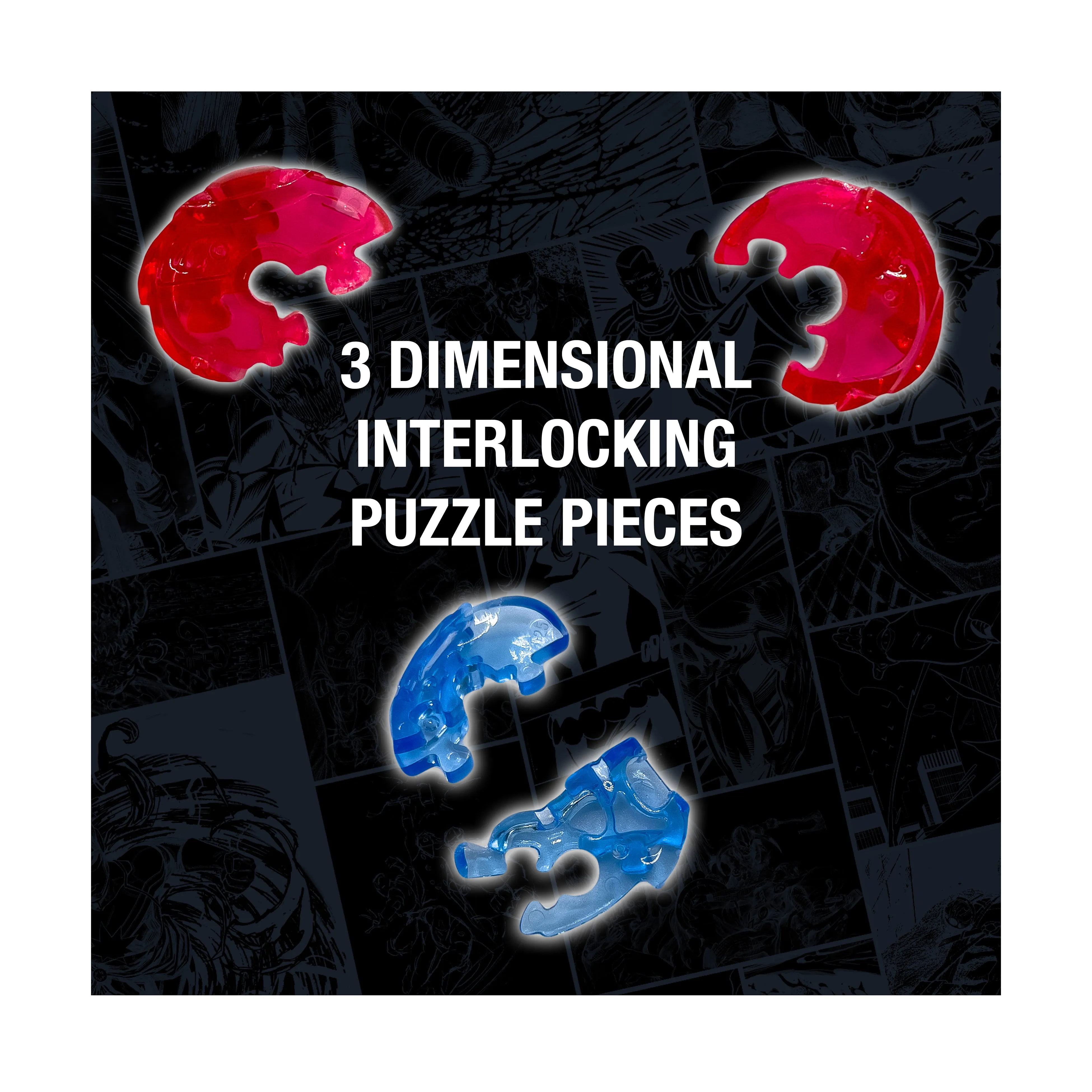 3D Crystal Puzzle - Marvel Iron Man: 37 Pcs