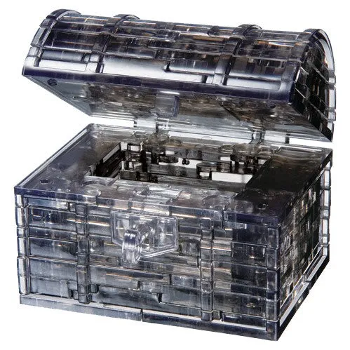 3D Crystal Puzzles: Treasure Chest Black