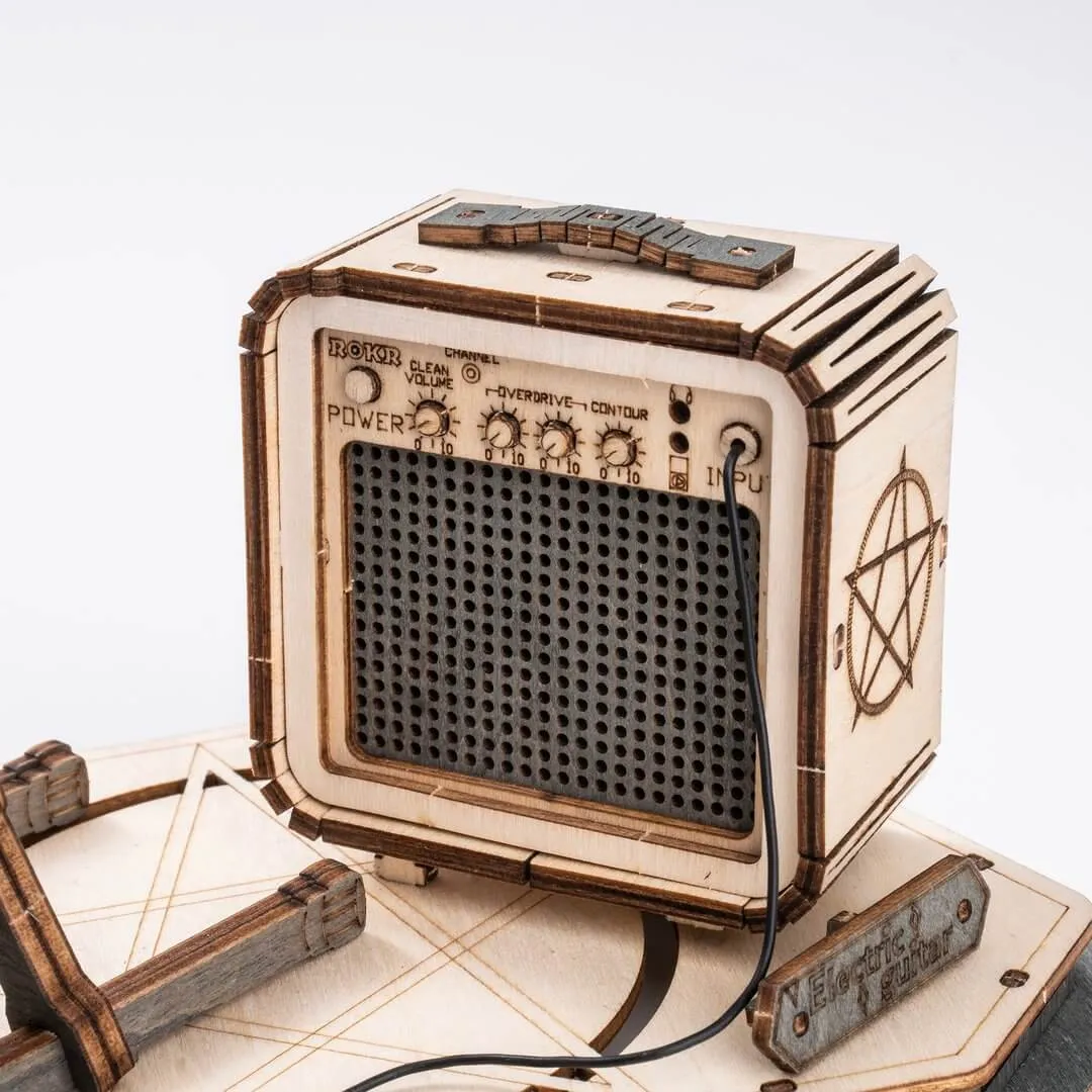 3D DIY Electric Guitar Puzzle | Kidstoylover