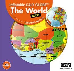 50cm Inflatable Political Globe by Caly Toys
