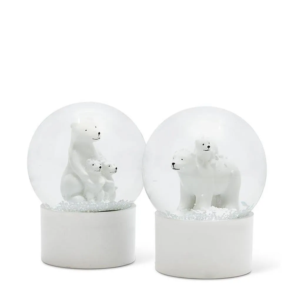 Abbott Mini Snow Globe - Polar Bear, Assorted (Ó)