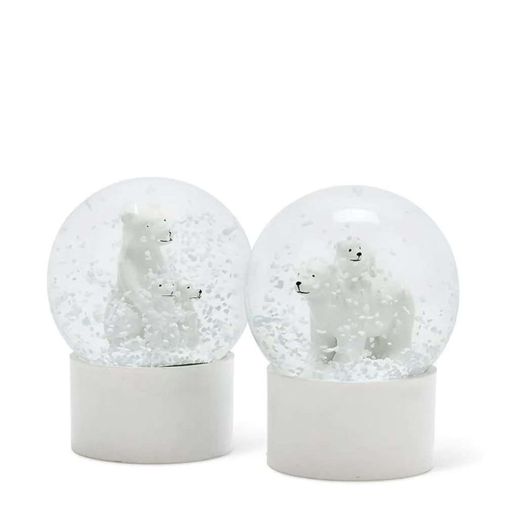 Abbott Mini Snow Globe - Polar Bear, Assorted (Ó)