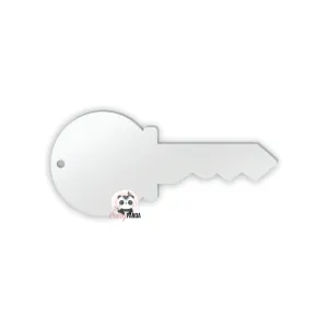 Acrylic Blank Clear Key (Sizes) ~ 3mm