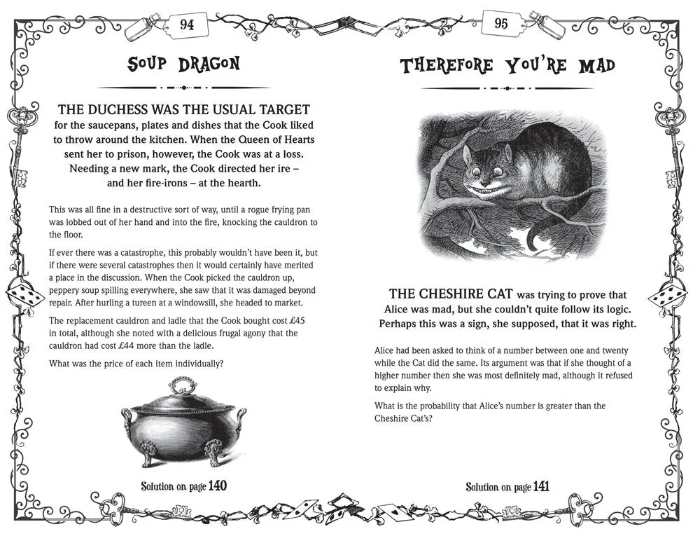 Alice's Puzzles: A Frabjous Puzzle Challenge