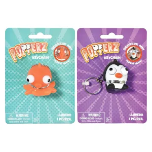 Animal Eye Popper Keychain Favor Assorted
