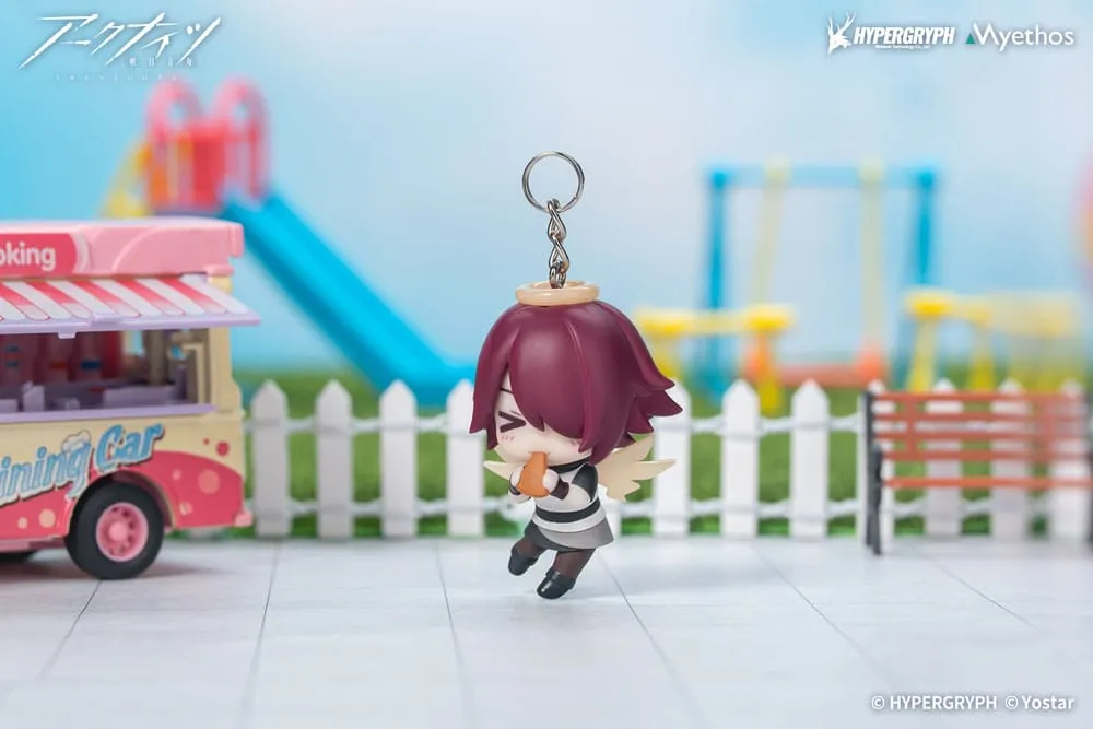Arknights Hang On PVC Mini Statue Exusiai 6 Cm
