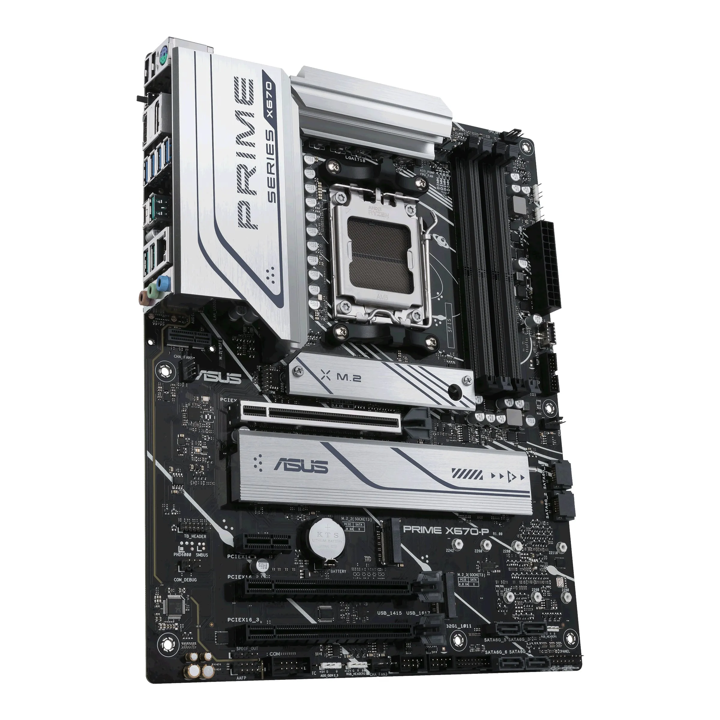 Asus Mainboard Prime X670-P-Csm - Atx - Socket Am5 - Amd X670