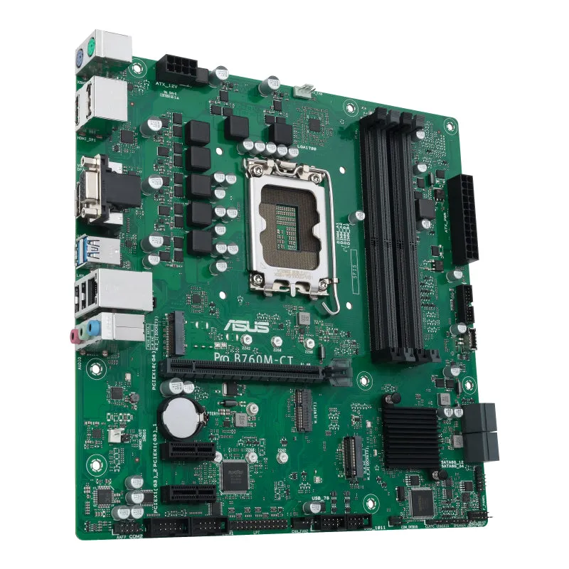 Asus Mainboard Pro B760m-Ct-Csm - Micro Atx - Socket Lga1700 - Intel B760