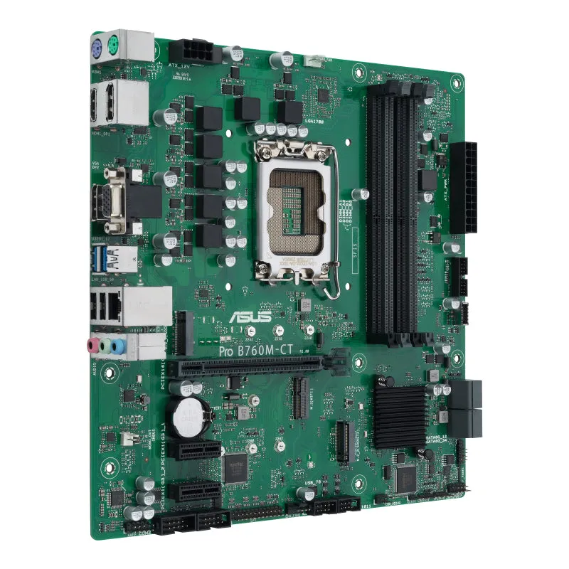 Asus Mainboard Pro B760m-Ct-Csm - Micro Atx - Socket Lga1700 - Intel B760