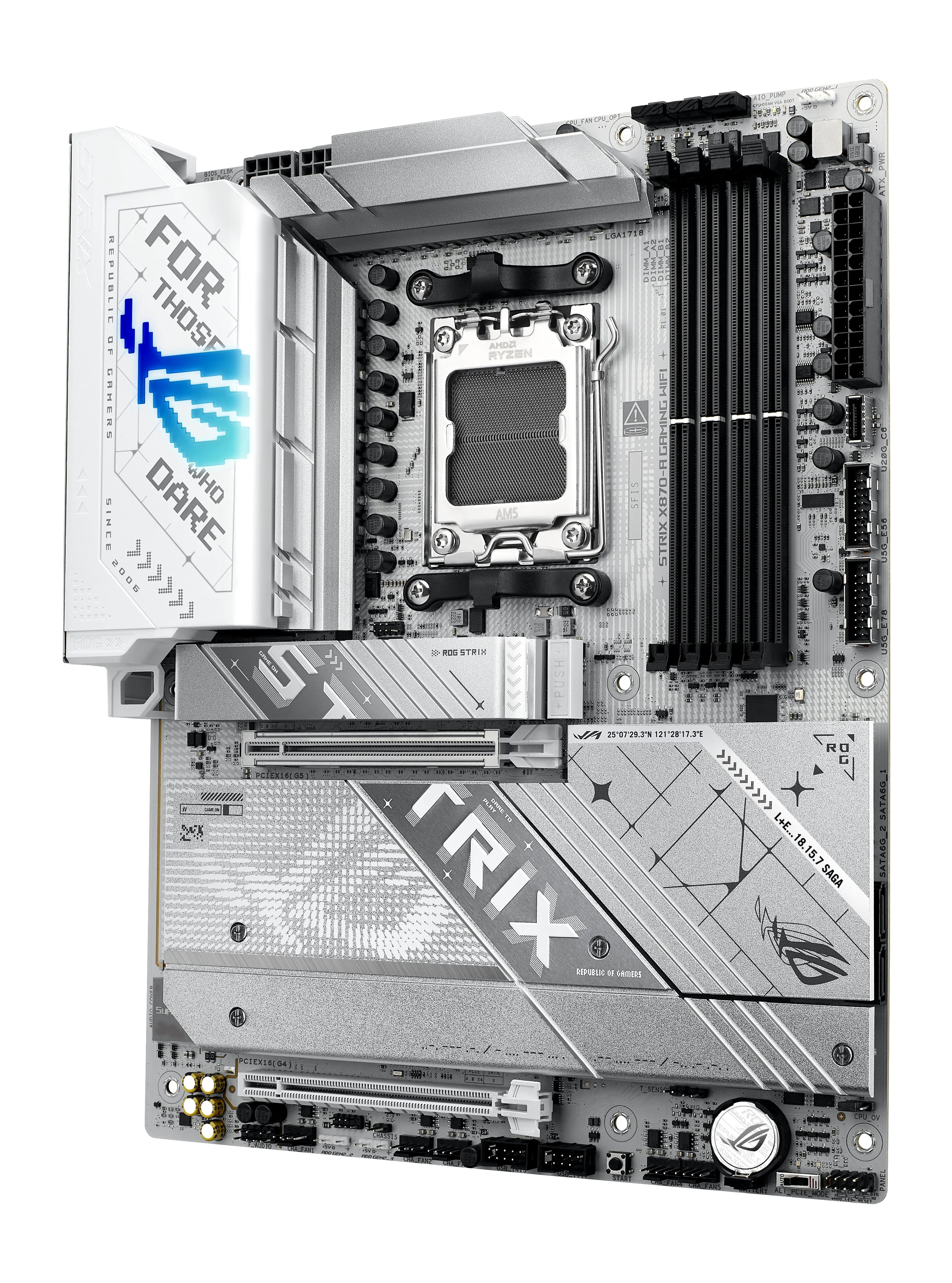 Asus Rog Strix X870-A Gaming Wifi - Motherboard - Atx - Socket Am5 - Amd X870
