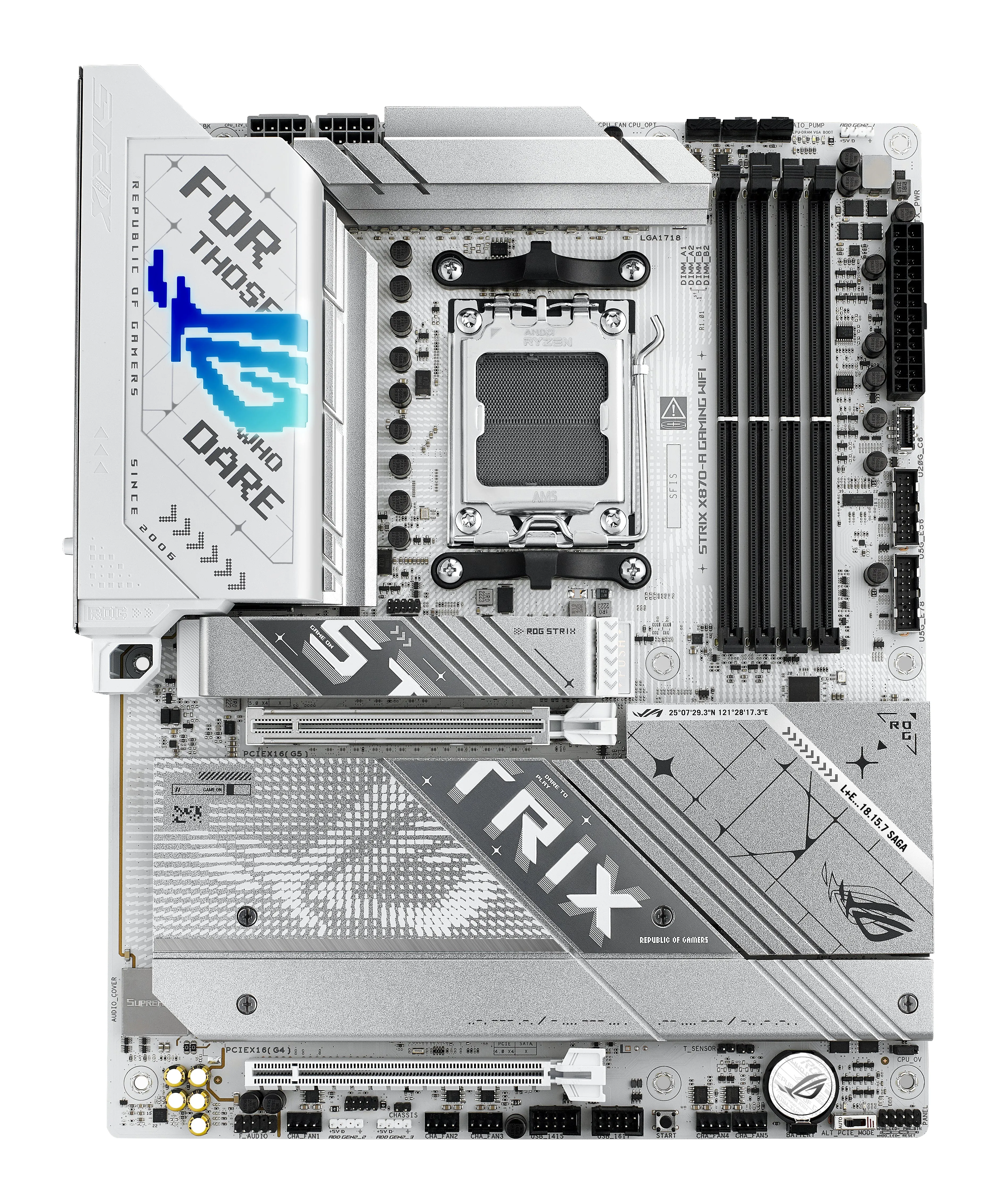 Asus Rog Strix X870-A Gaming Wifi - Motherboard - Atx - Socket Am5 - Amd X870