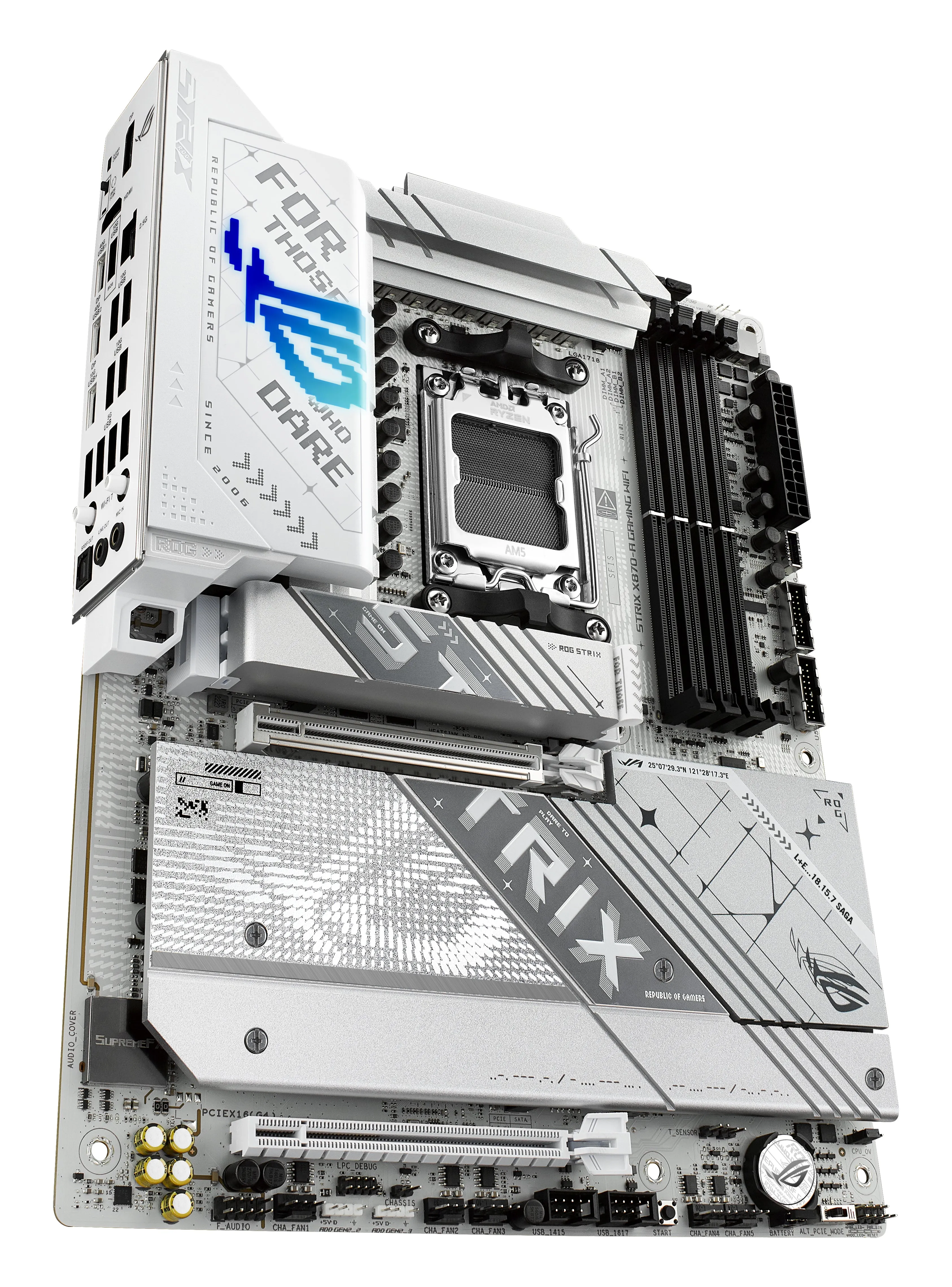 Asus Rog Strix X870-A Gaming Wifi - Motherboard - Atx - Socket Am5 - Amd X870