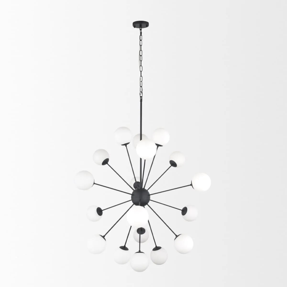 Barbara Chandelier Matte Black | 18 Light