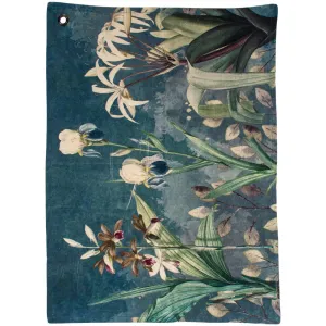 Bearded Iris Tea towel