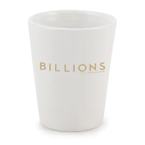 Billions Logo Ceramic Shot Glass