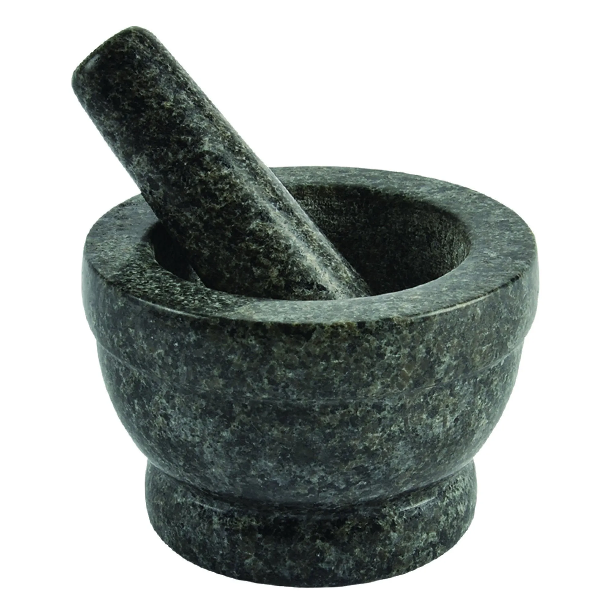 Black Marble Mortar and Pestle Set