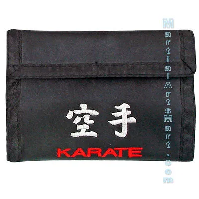 Black Martial Arts Wallet - Kung Fu/ Karate/ Black Belt