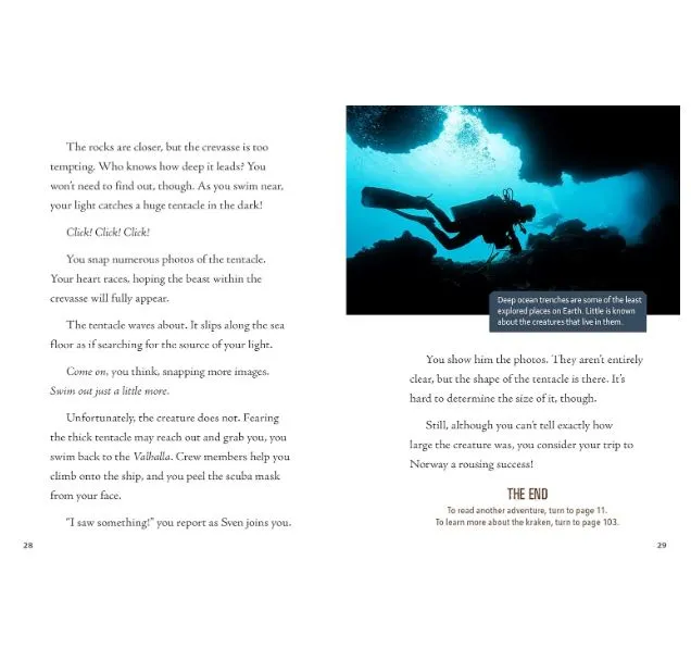 Book - Can You Catch the Kraken?: An Interactive Monster Hunt (You Choose: Monster Hunter)