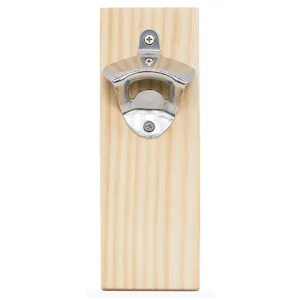 Bottle Opener - Wall Mountable Bottle Opener with Magnet - 7cm x 20.6cm