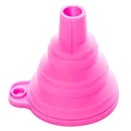 Collapsible Silicone Mini Liquid Funnel