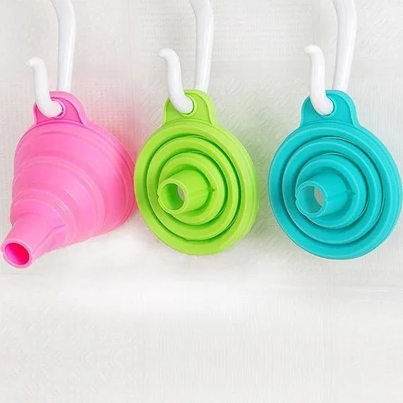 Collapsible Silicone Mini Liquid Funnel
