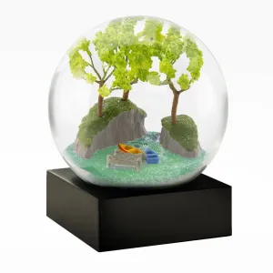 CoolSnowGlobes - Lakeside Snow Globe