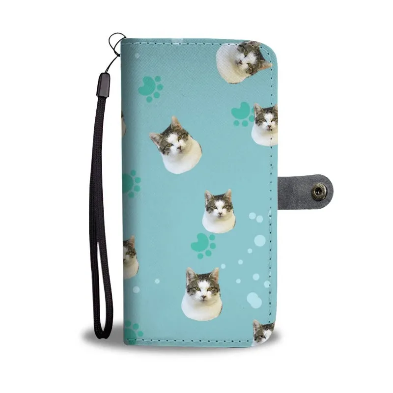 Custom Cat Photo Wallet Personalized Gifts