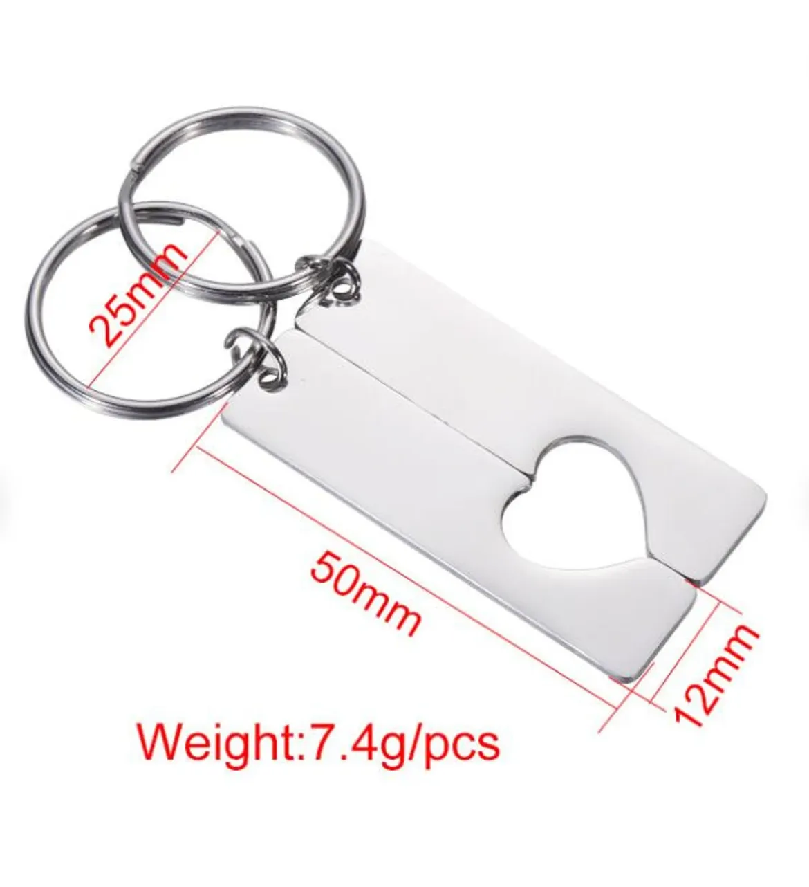 Custom Soulmate© Matching Keychain