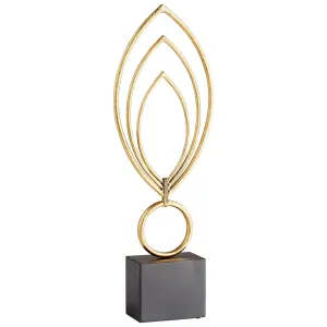 Cyan Design 11044 Nova Sculpture - Gold And Black