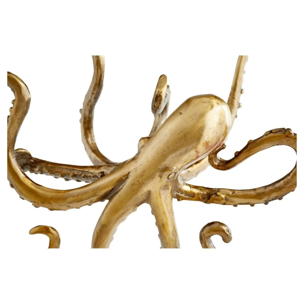 Cyan Design 11239 Octopus Shelf Decor - Aged Brass