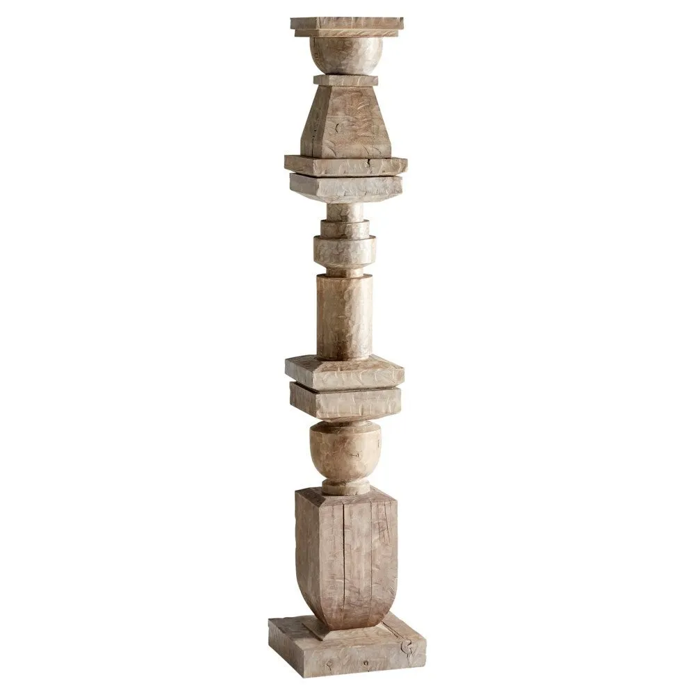 Cyan Design 11290 Control Sculpture - Weathered Grey - Large