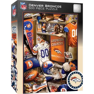 Denver Broncos - Locker Room 500 Piece Jigsaw Puzzle