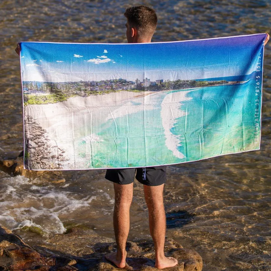 Destination Label Freshwater Beach - Freshwater Swell