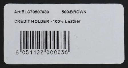 Elegant Men's Leather Wallet in Brown