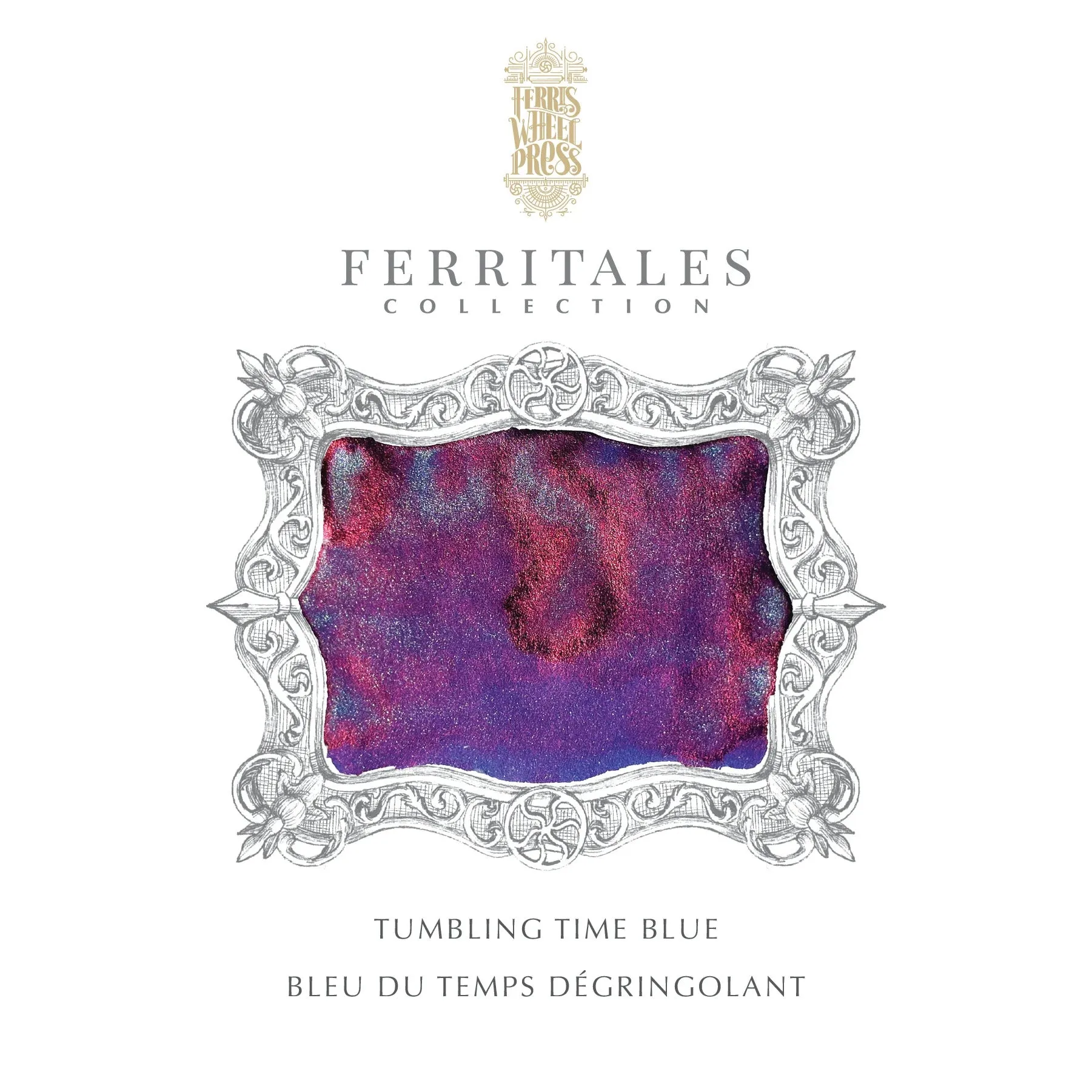 FerriTales™ Ferris Wheel Press | Down the Rabbit Hole | Tumbling Time Blue 20ml