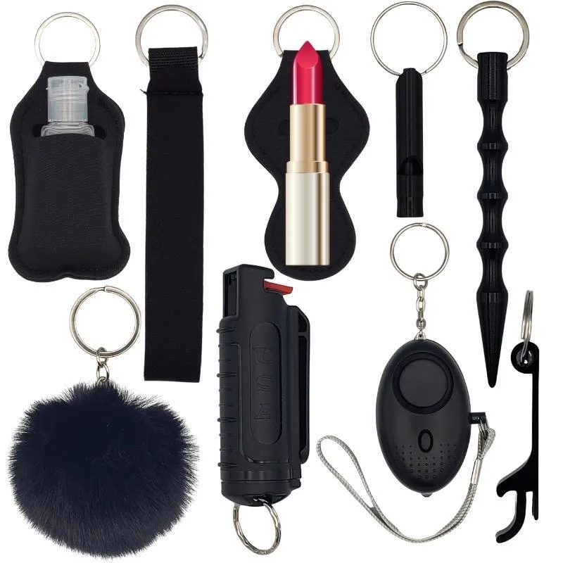 Fight Fobs® Black Beauty Self Defense Key Chain Gift Set