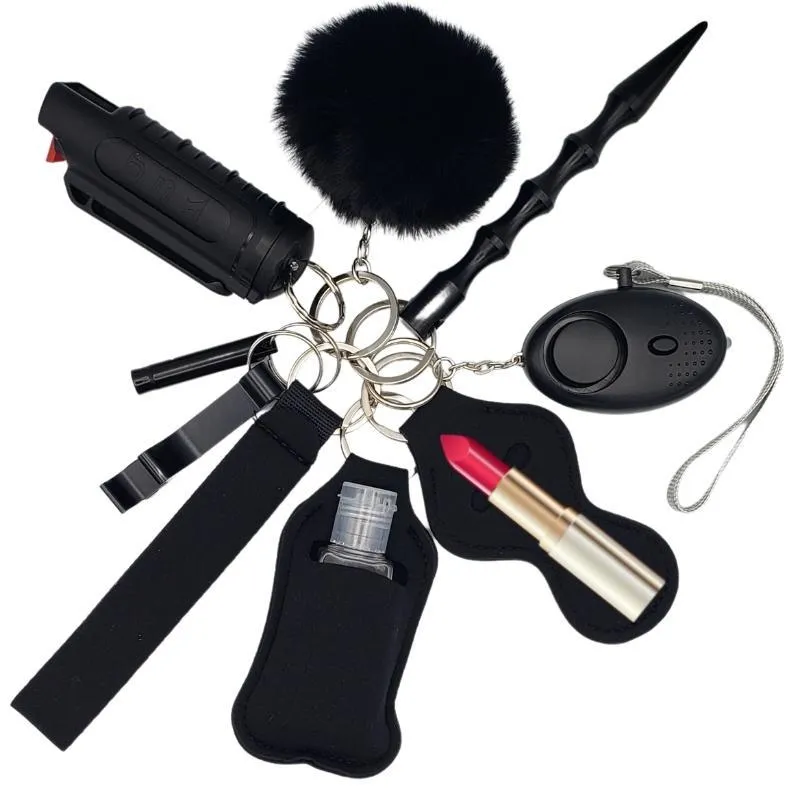 Fight Fobs® Black Beauty Self Defense Key Chain Gift Set