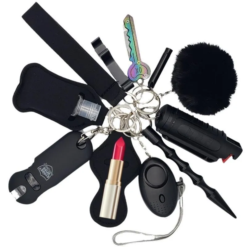 Fight Fobs® Black Beauty Self Defense Key Chain Gift Set