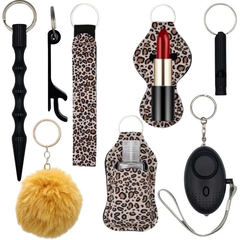 Fight Fobs® Leopard Self Defense Key Chain Gift Set