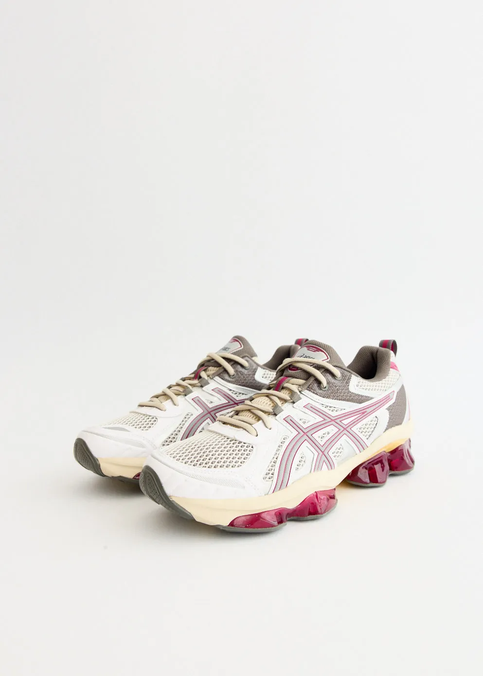 Gel-Quantum Kinetic 'Cream Dried Berry' Sneakers