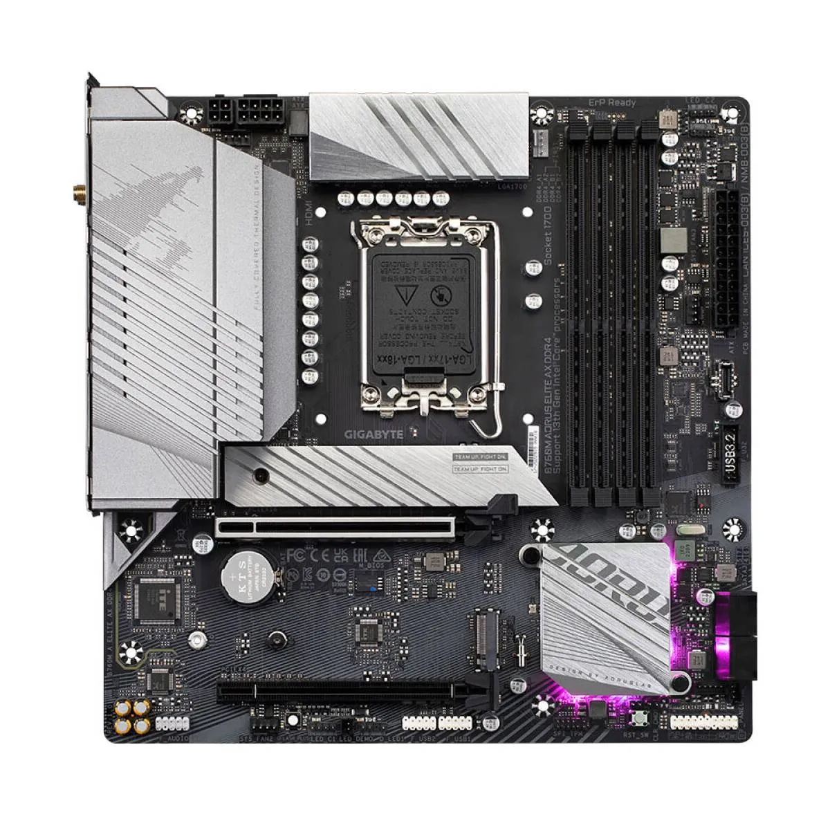 GIGABYTE B760M AORUS ELITE AX DDR4 motherboard