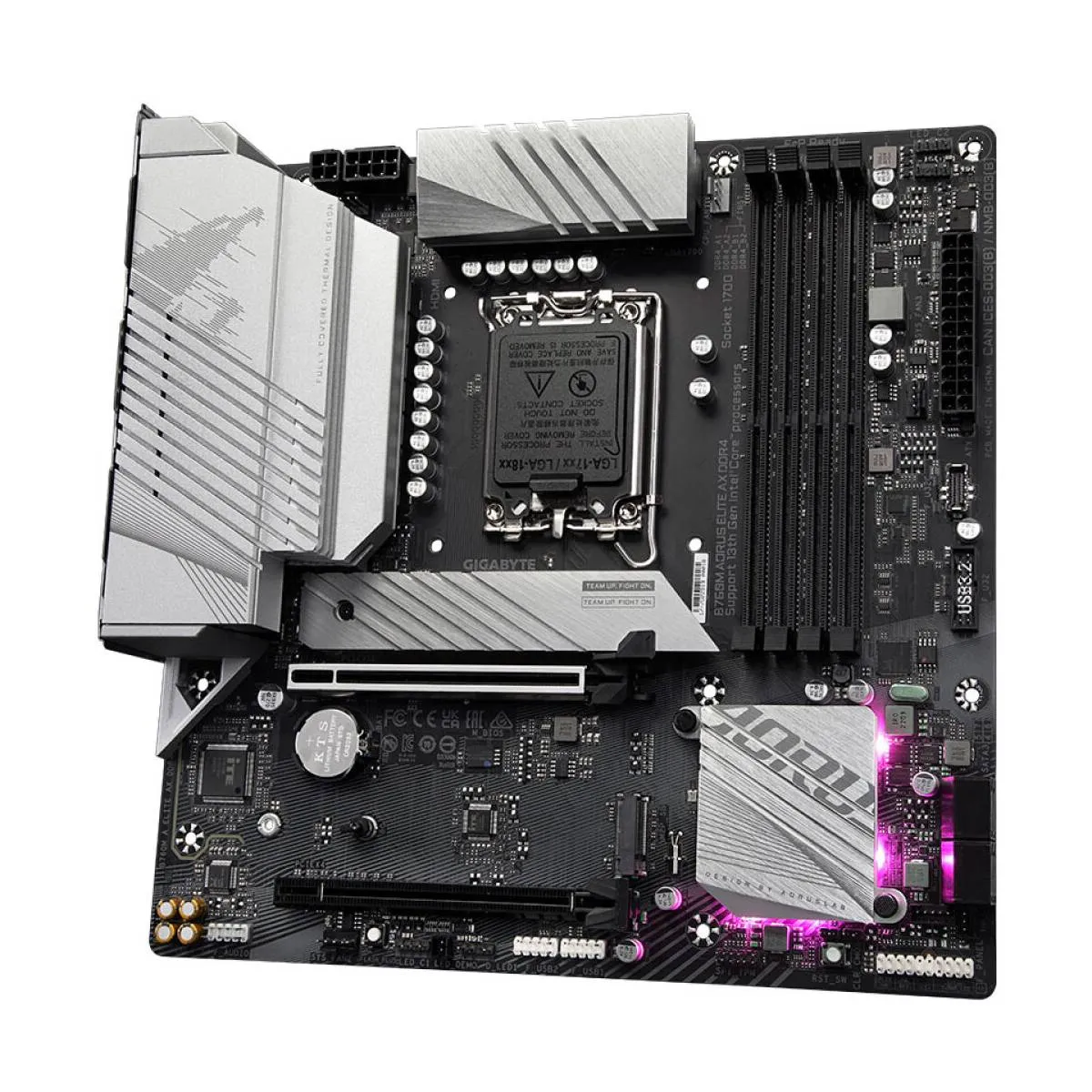 GIGABYTE B760M AORUS ELITE AX DDR4 motherboard