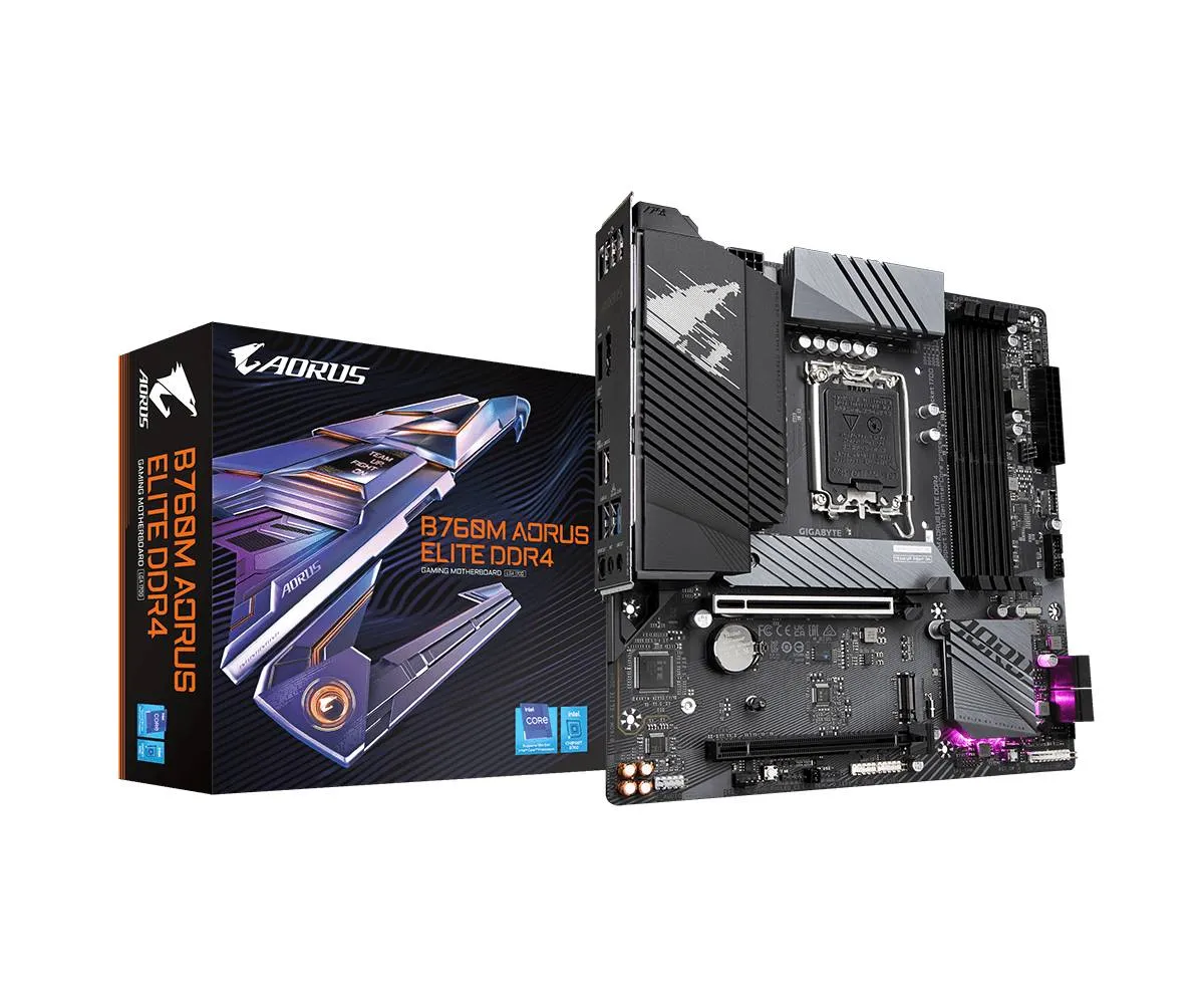 GIGABYTE B760M AORUS ELITE DDR4 motherboard