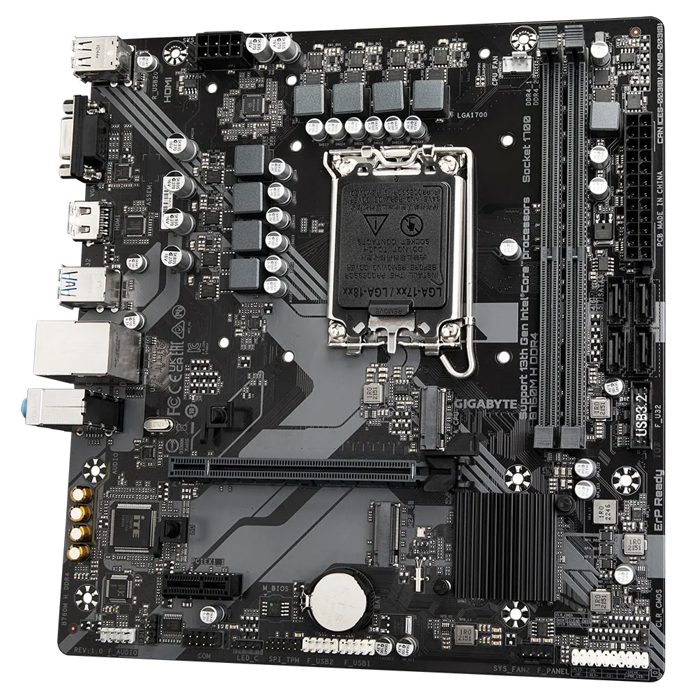 Gigabyte Mainboard B760m H Ddr4 - Micro Atx - Intel Socket Lga 1700 - Intel B760
