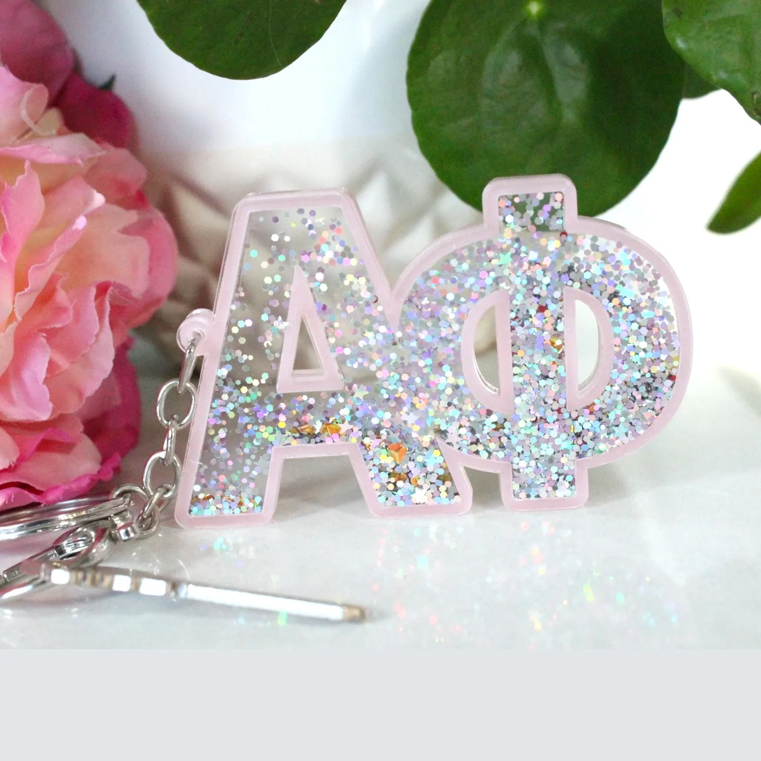 Glitter Keychain